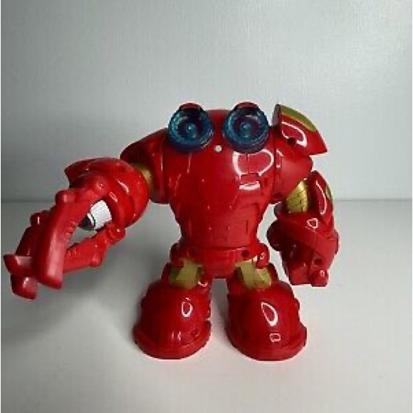 Imaginext Marvel Super Heroes Iron Man Hulk Buster Suit Avengers w/ Iron Figure - Picture 1 of 5